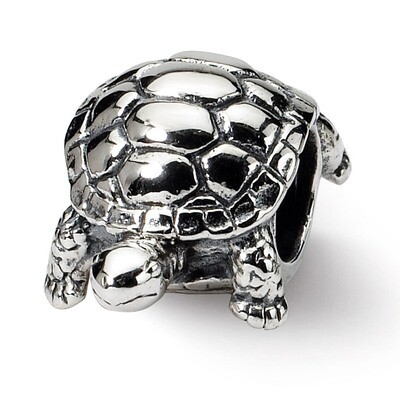 Turtle Bead - Sterling Silver QRS1224, MPN: QRS1224, 883957277233