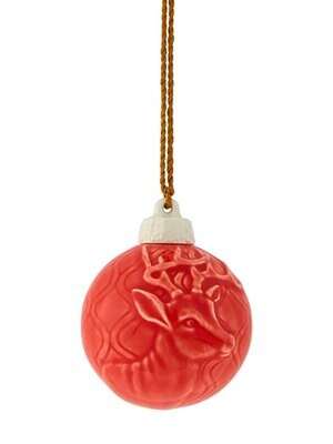 Bordallo Pinheiro Pinheiro Christmas Balls Ornament with Reindeer 65028037, MPN: 65028037, 56004136…