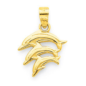 Dolphin Charm 10k Gold 10C1023, MPN: 10C1023, 886774018867