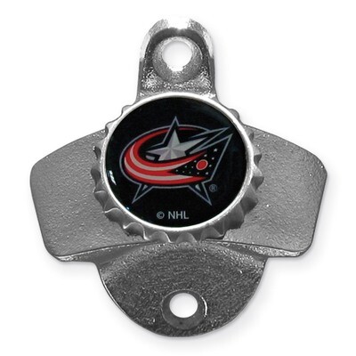 NHL Columbus Blue Jackets Wall Mounted Bottle Opener GC6125