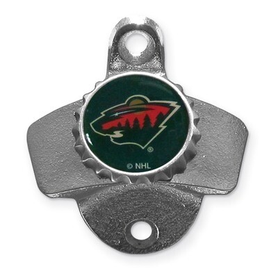 NHL Minnesota Wild Wall Mounted Bottle Opener GC6131