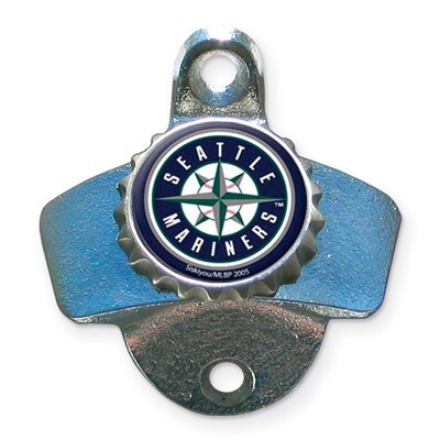 MLB  Seattle Mariners Wall Mounted Bottle Opener Siskiyou Buckle GC5457