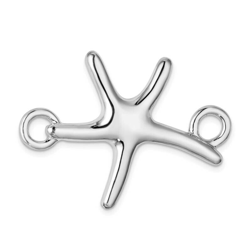 Dancing Starfish Wire Connector Sterling Silver QP5410