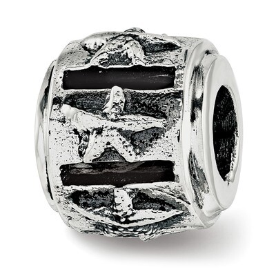Starfish Bead Sterling Silver QRS3810, MPN: QRS3810,