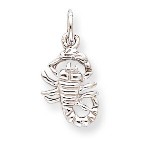 Scorpion Charm 10k White Gold 10WC28, MPN: 10WC28, 883957430201