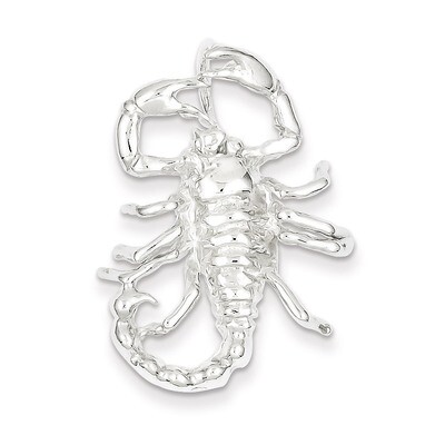 Scorpion Pendant Sterling Silver QC890, MPN: QC890, 883957917740