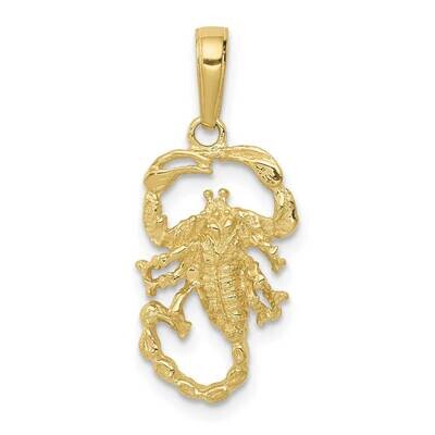 Scorpion Charm 10k Gold 10C3049, MPN: 10C3049,