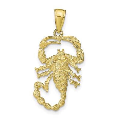Scorpion Charm 10k Gold 10C2383, MPN: 10C2383, 191101563232