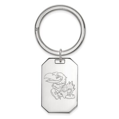 University of Kansas Key Chain Sterling Silver SS022UKS, MPN: SS022UKS, 886774709147