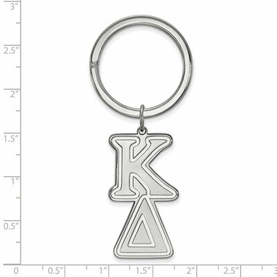 Kappa Delta Key Chain - Sterling Silver SS010KD, MPN: SS010KD, 886774600697
