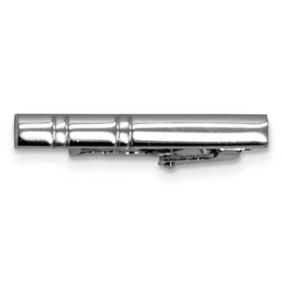 Silver-tone 2-Stripe Tie Bar GM22687, MPN: GM22687, 788089145965