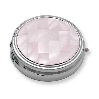 Pink Mother Of Pearl Pill Box GM2936, MPN: GM2936,