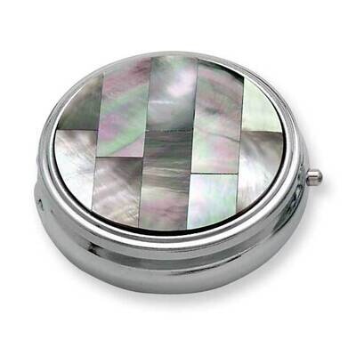 Black Mother Of Pearl Pill Box GM2935, MPN: GM2935,
