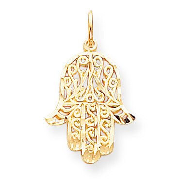 Filigree Chamseh Charm 10k Gold 10C718, MPN: 10C718, 886774084893