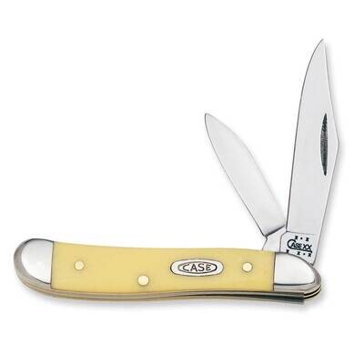 Case Yellow Delrin Peanut Pocket Knife GM562, MPN: GM562, 21205800301