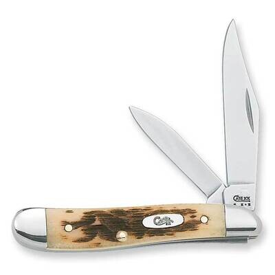 Case Amber Bone Peanut Pocket Knife GM532, MPN: GM532, 21205000459