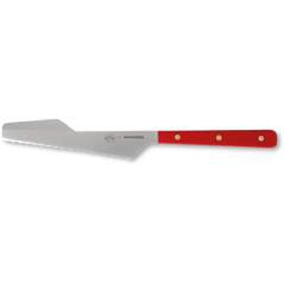 Berti Nocciolla Knife Red Lucite Handle 678