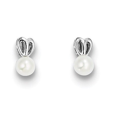 Pearl June Earrings Sterling Silver Cultured QBE20JUN, MPN: QBE20JUN, 883957396606