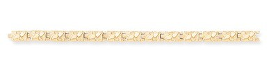 5.0mm Nugget Bracelet 8 Inch 14k Gold NB6-8, MPN: NB6-8, 883957396538