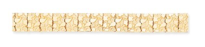 15mm Nugget Bracelet 7 Inch 14k Gold NB15-7, MPN: NB15-7, 883957431291