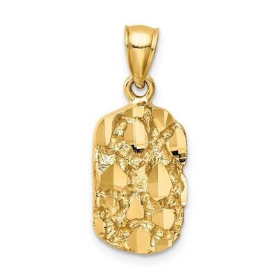 Nugget Pendant 14k Gold C4737, MPN: C4737, 883957967776