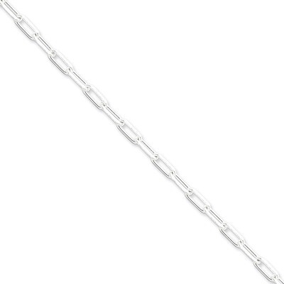 24 Inch 4.25mm Fancy Link Chain Sterling Silver QFC54-24, MPN: QFC54-24, 883957943633