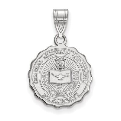 Central Michigan University Medium Crest Pendant Sterling Silver SS015CMU, MPN: SS015CMU, 886774679…