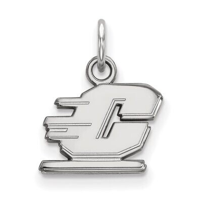 Central Michigan University x-Small Pendant 10k White Gold 1W001CMU, MPN: 1W001CMU, 886774765235