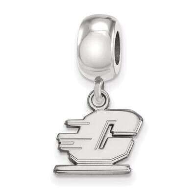 Central Michigan University Bead Charm Extra Small Dangle Sterling Silver SS014CMU, MPN: SS014CMU, …