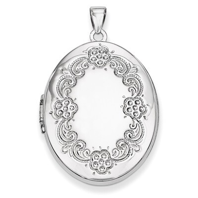 Locket 14k White Gold XL207, MPN: XL207, 886774127729