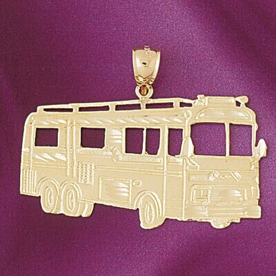 Dazzlers Jewelry RV Pendant Necklace Charm Bracelet in Yellow, White or Rose Gold 4352, MPN: DZ-435…