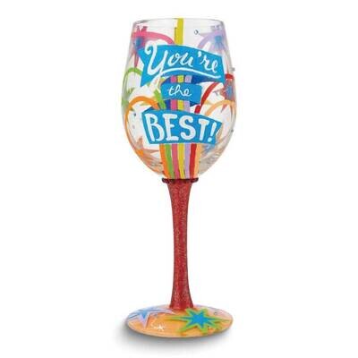 Lolita You&#39;re The Best Wine Glass GM24661, MPN: GM24661, 28399282722
