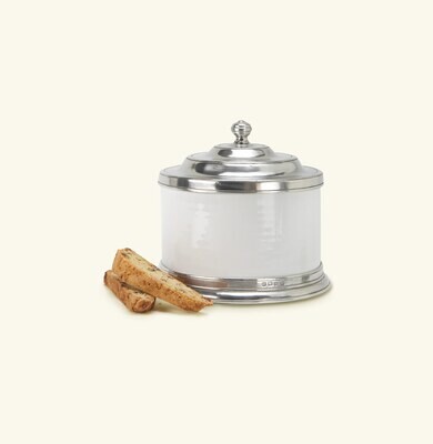 Match Pewter Convivio Cookie Jar - White, MPN: 1515,