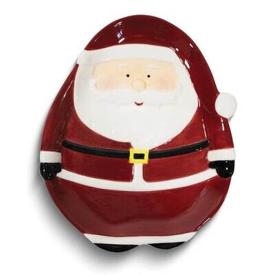 Santa Ceramic Cookie Tray GM25262, MPN: GM25262, 788089166861