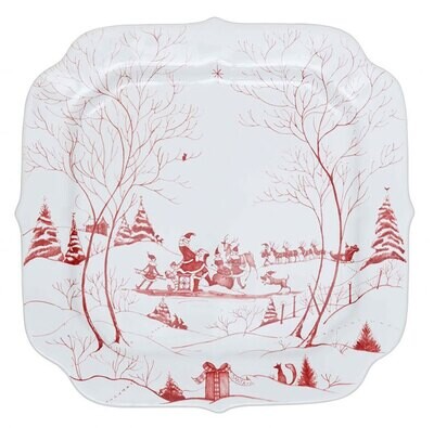 Juliska Country Estate Winter Frolic Ruby SantaÕs Cookie Tray Naughty and Nice List CE16/73, MPN: C…