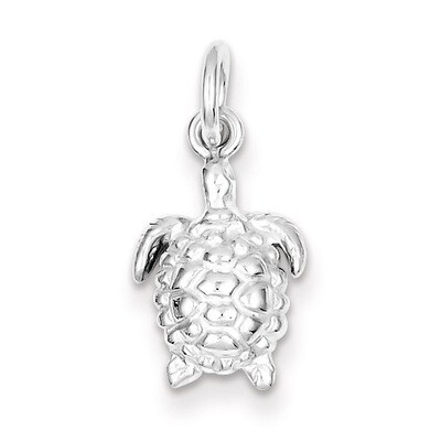 Turtle Charm Sterling Silver QC951, MPN: QC951, 883957976327
