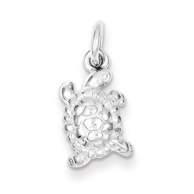 Turtle Charm Sterling Silver QC2528, MPN: QC2528, 883957906003