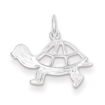 Turtle Charm Sterling Silver QC115, MPN: QC115, 883957905129