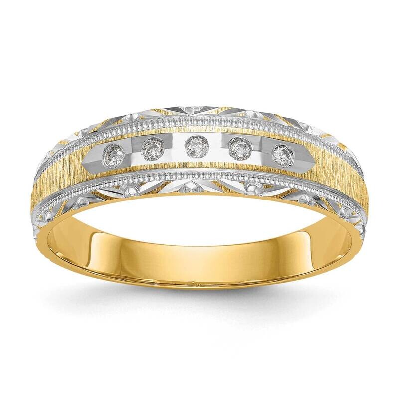 Trio Mens Wedding Band 14k Tri Gold AA Quality  X8311AA-G, MPN: X8311AA-G, 886774614892