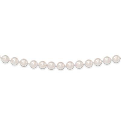 8-9mm Round White Saltwater Akoya Cultured Pearl Bracelet 7 Inch 14k Gold PL80AA-7, MPN: PL80AA-7, …