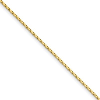 7 Inch 1.5mm Franco Chain 10k Gold 10FR050-7, MPN: 10FR050-7, 191101597046