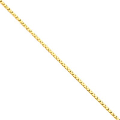 3mm Franco Chain 20 Inch 14k Gold FRA100-20, MPN: FRA100-20, 886774407111