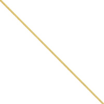 2.0mm Franco Chain 24 Inch 14k Gold FRA065-24, MPN: FRA065-24, 886774433424