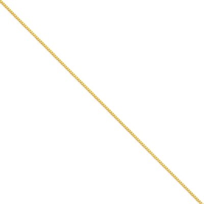 1.5mm Franco Chain 7 Inch 14k Gold FRA050-7, MPN: FRA050-7, 886774433370