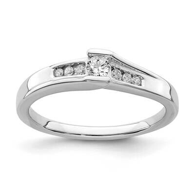 Diamond Engagement Ring 10k White Gold RM6376E-018-0WAA, MPN: RM6376E-018-0WAA, 191101564154