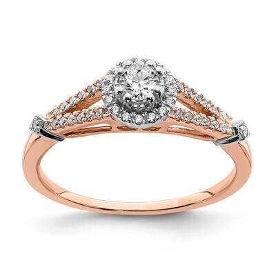Diamond Engagement Ring 10k Rose Gold RM6382E-036-0RAA, MPN: RM6382E-036-0RAA, 191101563812