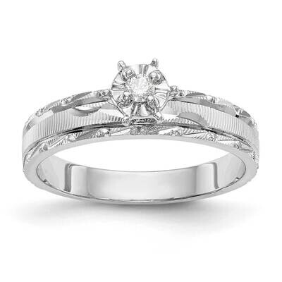 AA Quality Trio Engagement Ring 14k White Gold Y2476AA-E, MPN: Y2476AA-E, 886774135069