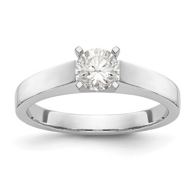 Peg Set Solitaire Engagement Ring Mounting 14k White Gold RM1968E-3.0WIDE-W, MPN: RM1968E-3.0WIDE-W…