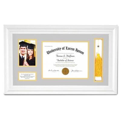 White Graduation Photo Picture Frame Religious Verse GM23104, MPN: GM23104, 886083563546