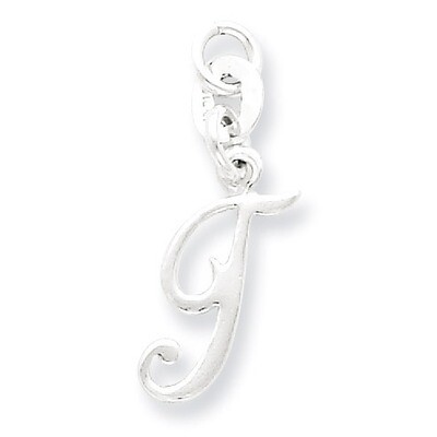 Initial T Pendant Sterling Silver QC6510T, MPN: QC6510T, 883957544779